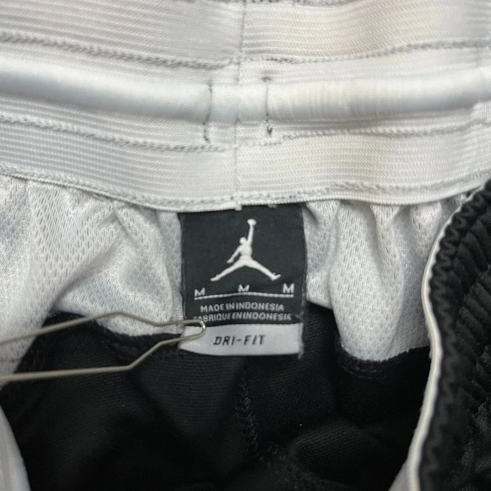 Jordan Pants Mens Medium Black Dri-FIT Jumpman Athletic‎ Training Track Pants
